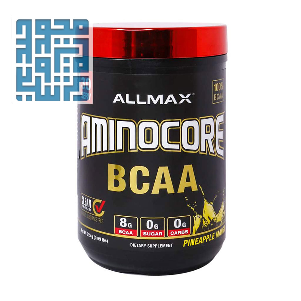 4allmax-aminocore-bcaa-powder:www.darochi.com قیمت بی سی ای ای آمینو کور آلمکس 315 گرم
