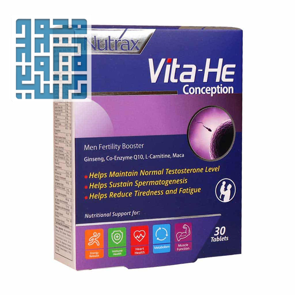 4nutrax-vita-he-conception-tabs:powder-amazing-:www.darochi.com قرص ویتا هی کانسپشن نوتراکس 30 عدد